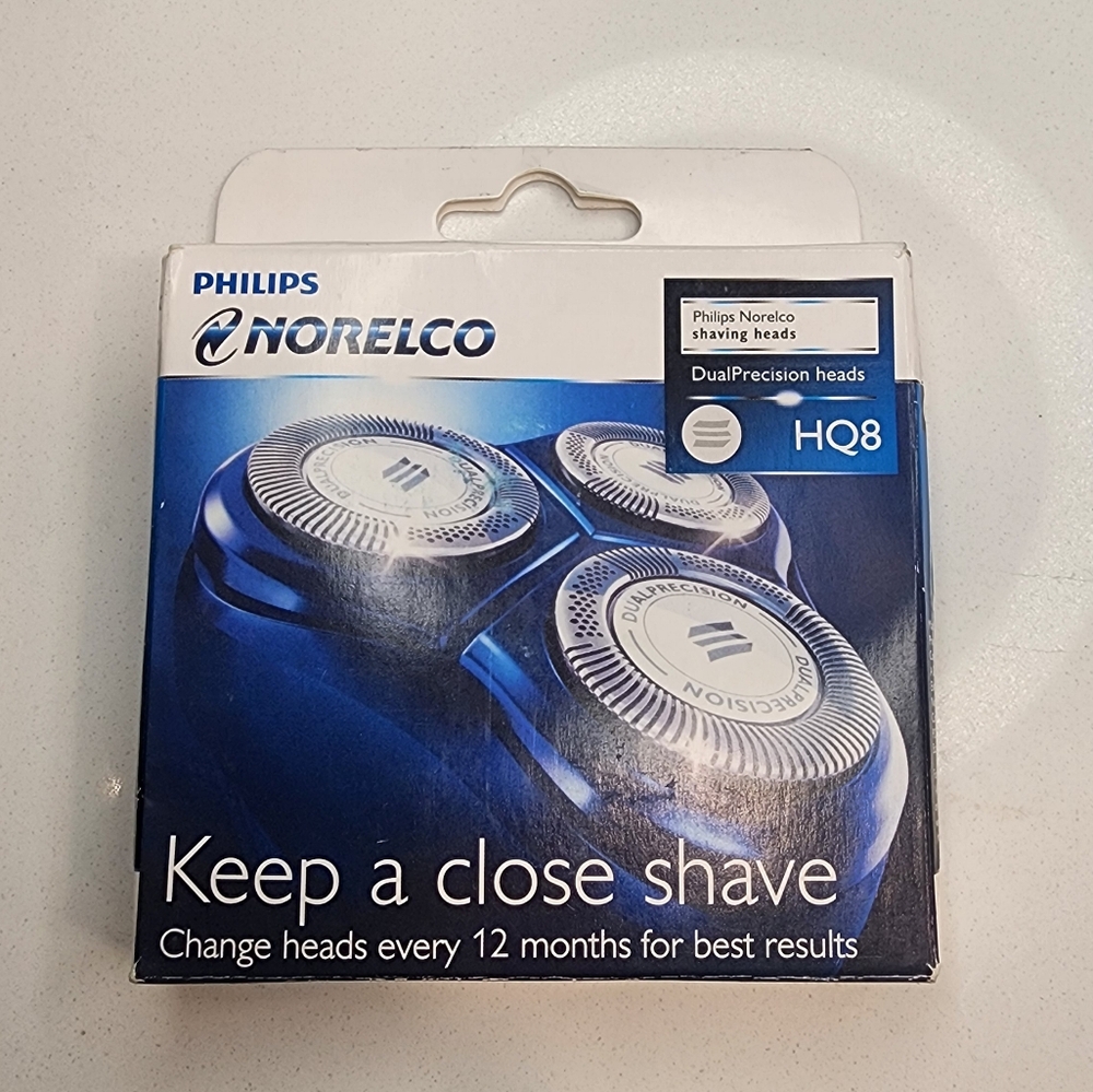 Genuine Philips Norelco HQ8 Dual Precision Replacement Heads Blades for Shaver